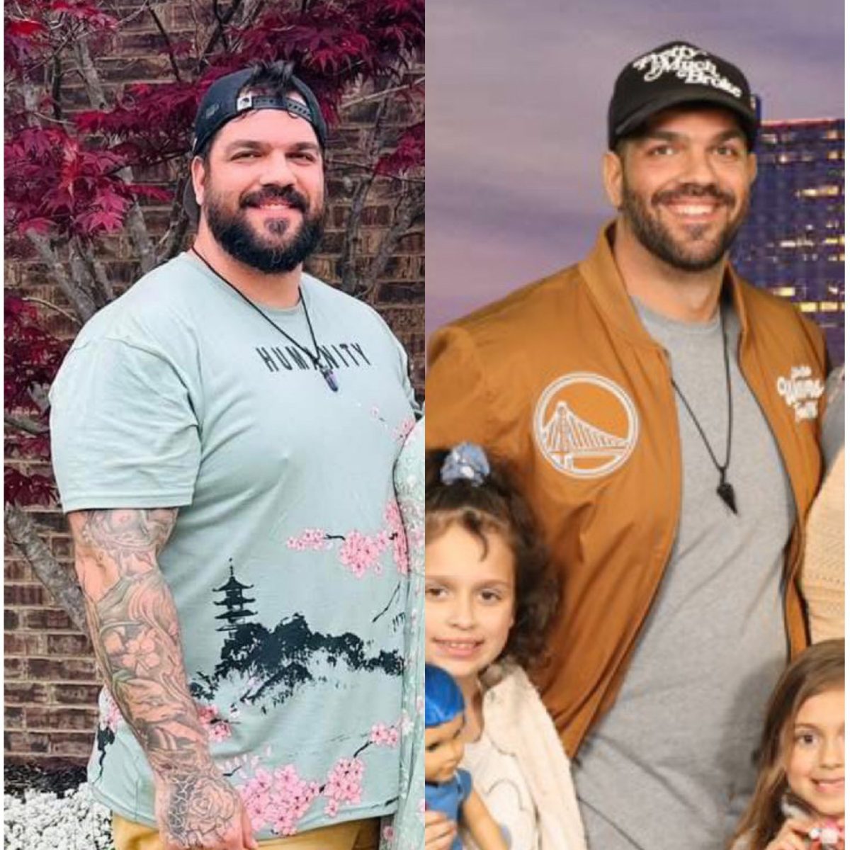 weight loss transformation before and after