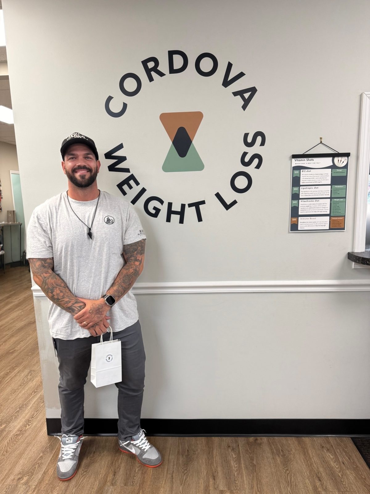 weight loss transformation after